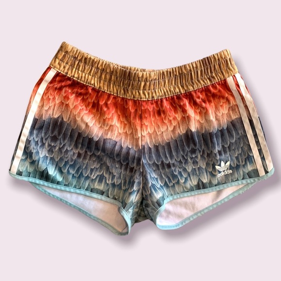 adidas Pants - Adidas Farm rio Trefoil Feather bird animal Athletic costume Halloween marathon